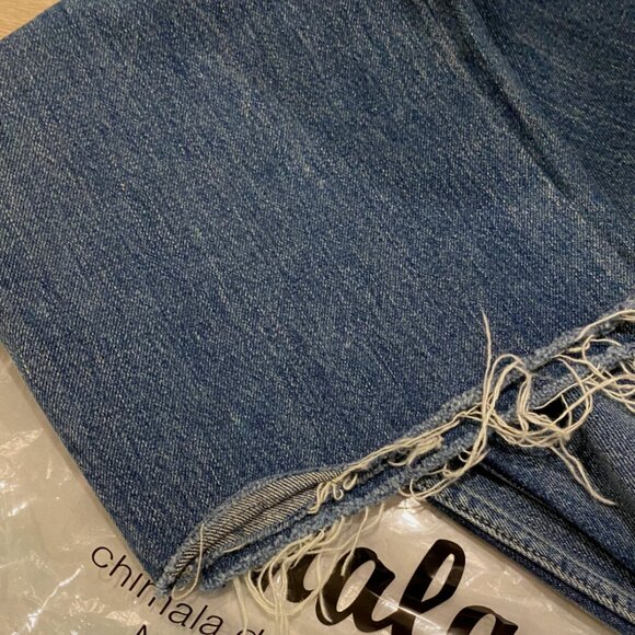 Chimala  Selvedge straight-leg jeans, size 26 - Picture 2 of 7
